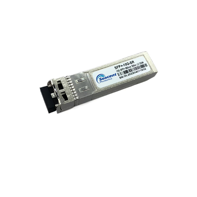 MMF 광 송수신기 모듈 10Gb/S 두 부분으로 된 LC DDM 850nm SR 300m SFP+ 송수신기