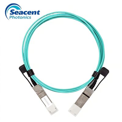 100G QSFP28 AOC 액티브 광 케이블 일반 호환