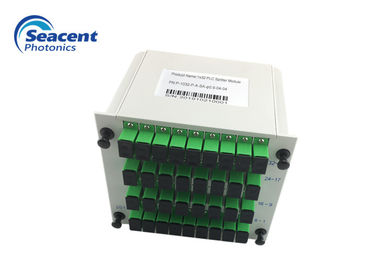 섬유 Plc 쪼개는 도구 1x32 0.9mm 0.5m 우수한 채널 균등성을 연결하십시오
