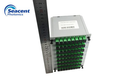 1x64 0.9 밀리미터 0.5m 카세트 PLC 분배기 삽입물 타입 17.1 DB 삽입 손실