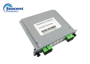 삽입물 형태 카세트 PLC 분배기 2x2 0.9 밀리미터