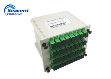 광섬유 SC APC 카세트 PLC 분배기 2x32 삽입물 형태