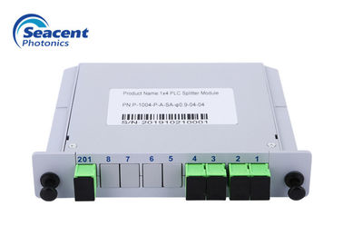 인서트 타입 1x4 카세트 PLC 분배기 수동형 광 가입자망 고안정성