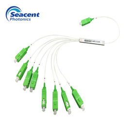 1x8 Plc 분배기 단일모드 섬유  오피트크 분배기