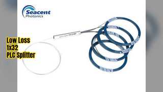 1x32 PLC 분배기 저손실 광섬유 네트워크